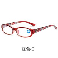 Plastic glasses for reading, with Blue ray cut protection and flex hinges, automatic diopters +1.00-6.00, RMC=62-64, KY013直板变焦老花