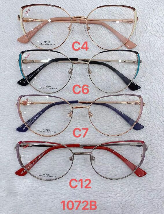 Metal frames for glasses 1072B