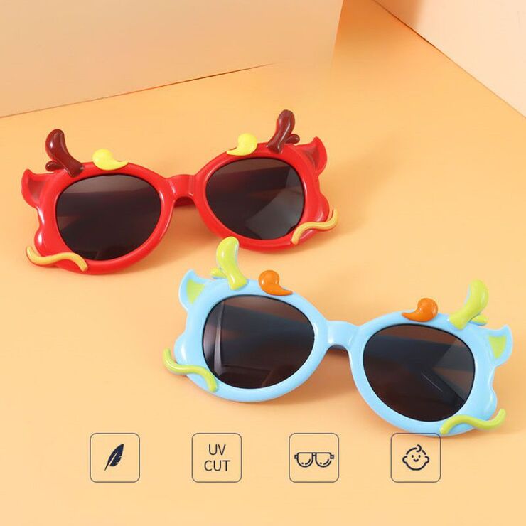 Polarized silicone sunglasses with UV400 protection for kids T22162-OU