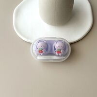 Мини-набор для мягких контактных линз PP-X56抱樱桃水果系