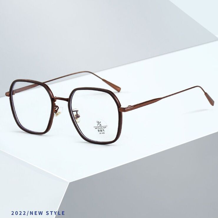 Оправа комбинированная с линзами Blue Ray Cut MAMO M2738