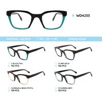 Plastic acetate eyeglasses frame for women WD4233