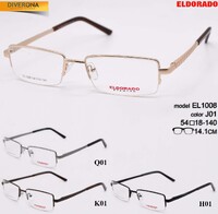 Оправа металлическая полуободковая Eldorado EL1008