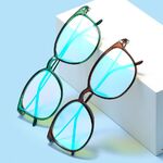 Очки из материала TR90 с защитой от синего света Blue Block для дальтоников, с футляром KY872-2色盲眼镜