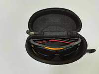 Black waterproof compression adult single-layer ski goggles case Case-0156