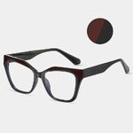 TR90 plastic frame or glasses with blue light protection, with spring hinges FA87232