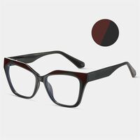 TR90 plastic frame or glasses with blue light protection, with spring hinges FA87232