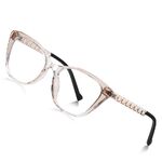 Ultralight plastic TR90 frame for glasses with UV protection More LS019