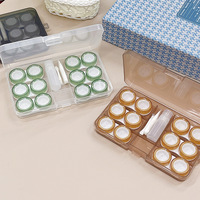 Mini set with contact lens cases XF6007SL, 6pcs
