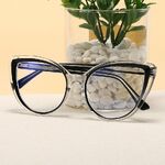 Plastic frame with anti-blue light protection lenses, with spring hinges Elit 5730-EL