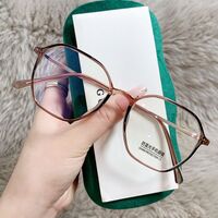 Очки пластиковые TR90 сверхлегкие с защитой от синего света Blue Block FENQI F8002 - картинка 5