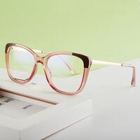 TR90 plastic frame or glasses with blue light protection, with spring hinges FA87038