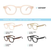 Plastic acetate eyeglasses frame WD1583P