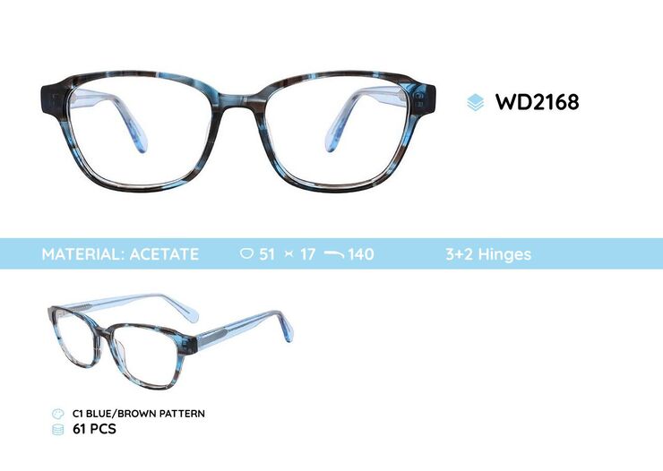 Оправа пластиковая из материала ацетат WD2168