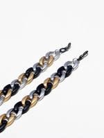 Стильная модная цепочка для очков с крупным, средним и мелким жемчугом GB037