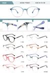 Plastic TR90 frame for women with spring hinges YT26051-DA