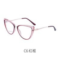 TR90 plastic frame or glasses with blue light protection, with spring hinges FA87075