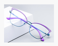 Metal blue blocker frames for glasses 3024
