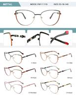 Metal frame for women with spring hinges YM111119-DA