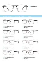 Металлическая оправа с дужками из материала TR-90 MR0010