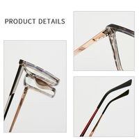 TR90 plastic frame or glasses with blue light protection, with spring hinges FA87161