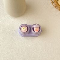 Mini soft contact lens kit retractable W-CT10水果杯