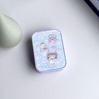 Набор для мягких контактных линз XY5052莲花熊兔女孩