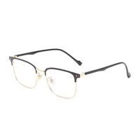 Blue Block metal glasses with blue light protection KY9831