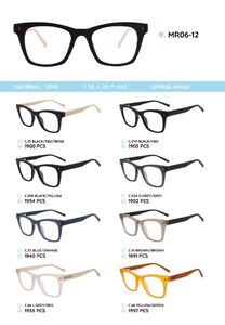 TR90 plastic frame for glasses MR06-12