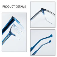 TR90 plastic frame or glasses with blue light protection, with spring hinges FA87203