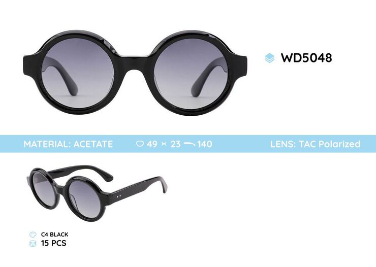 Acetate frames polaraized sunglasses WD5048