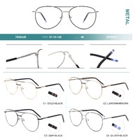 Оправа для очков металлическая, с флексом Big City 7029A20