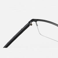 Очки металлические для чтения V6011 с защитой от синего света Blue ray cut, диоптрии от 0.00 до -6.00, не центрованные