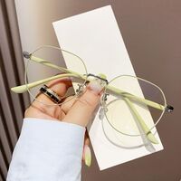 Metal Blue Block glasses with blue light protection FENQI F01244