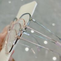 Combined frame (metal + TR90) with Blue Ray Cut protection lenses MAMO M2503