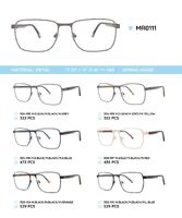 Metal frame with TR-90 temples MR0111