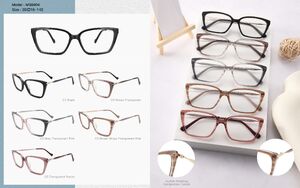 Plastic acetate frame for women Big City MS8404