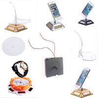 Запасные части (столики-насадки, мотор, держатели) для подставки для очков с питанием от солнечной панели ZTY002 и подобных