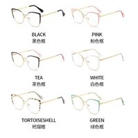 Очки металлические с защитой от синего света 9709-GT