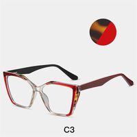 TR90 plastic frame or glasses with blue light protection, with spring hinges FA87233