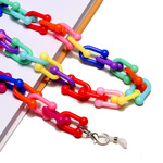 Цветная нескользящая цепочка для очков GB100