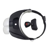 Binocular magnifier with backlight, magnifying glass with head mount 81001-F-XX, magnification: 1,2Х, 1,8Х, 2,5Х, 3,5Х