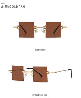 Солнцезащитные очки Elit современные модельные квадратные 1402