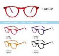Plastic acetate eyeglasses frame for women WD1448P
