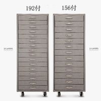 Офисный бокс - витрина для оправ и очков, с замками, на 156/192 места JS-C220309