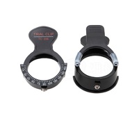 Eyeglass clip-on for trial lenses, set of 2 pieces TC-206