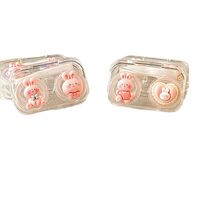 Мини-набор для мягких контактных линз W806-12爱心粉兔