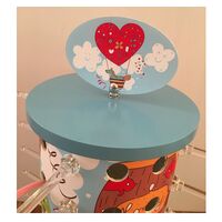 Rotating glasses stand - display for children's optics corner with 24 slots JS-C143 