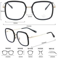 Оправа комбинированная (металл + TR90) с линзами Blue Ray Cut MAMO M2204