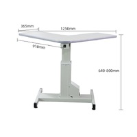 Motorized table with a lifting mechanism WZ-160A